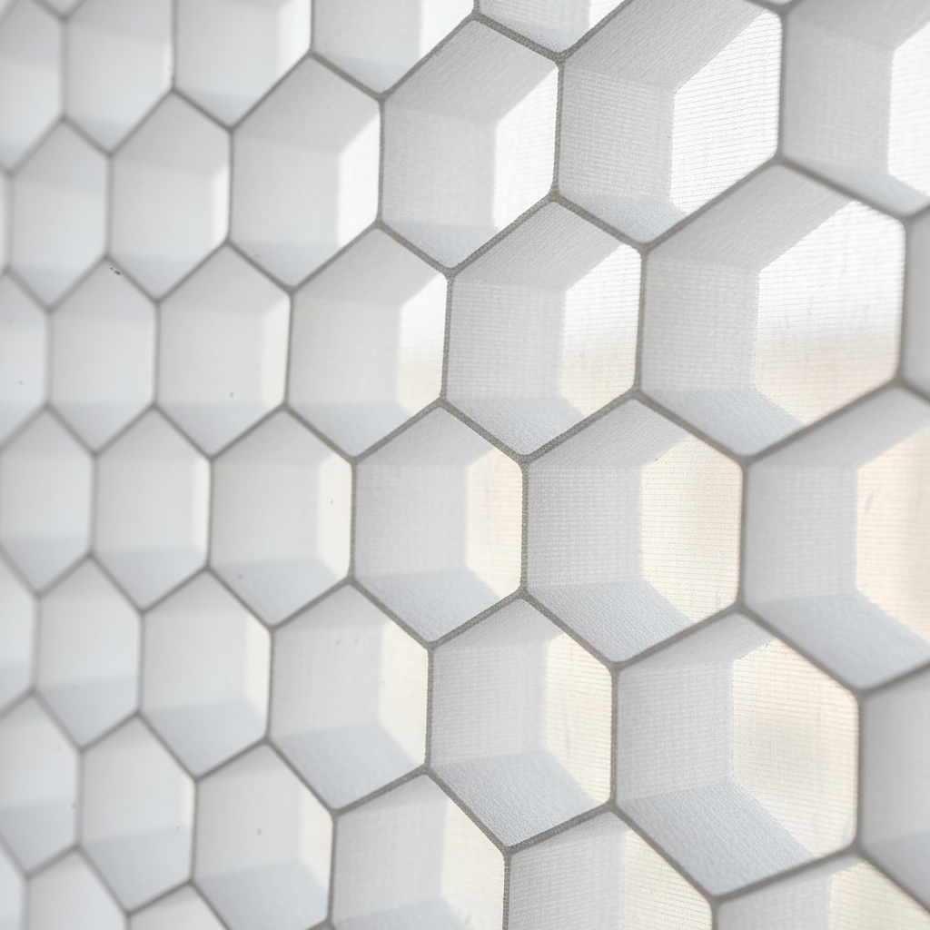 Dettaglio struttura a nido d'ape